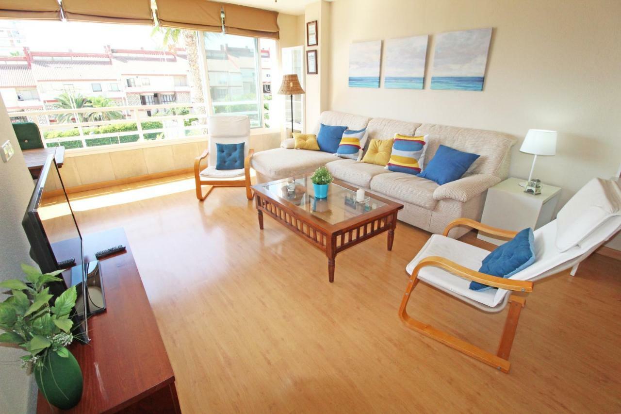 1A Linea Playa San Juan. Vistas. Piscina. Bbq. Gym Lejlighed El Campello Eksteriør billede